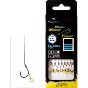 HACZYKI MIKADO METHOD FEEDER PRZYPON Z GUMKĄ #8