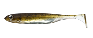 GUMA FISH ARROW FLASH-J SHAD 2` #01 GREENPUMPKIN/SILVER