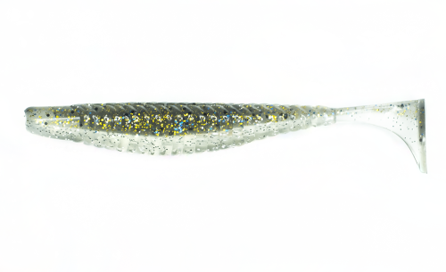 GUMA DAMIKI ARMOR SHAD 4` PADDLE TAIL PURE GILL