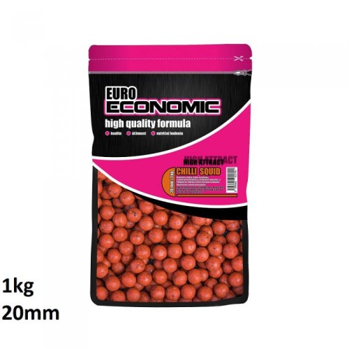 KULKI LK BAITS EURO ECONOMIC CHILLI SQUID 20 MM 1 KG