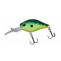 WOBLER GUNKI GIGANT   MAT FIRE TIGER SLOW FLOATING 39 MM  0,6 M 4,7 GR
