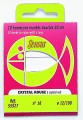 HACZYKI SENSAS Z PRZYPONAMI SENSAS CRYSTAL ROUGE NR 18  010 MM SZT 10