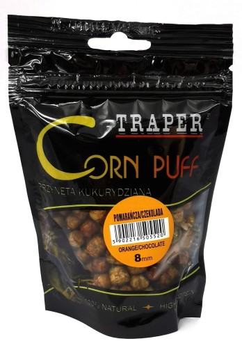 CORN PUFF TRAPER 8MM POMARAŃCZA CZEKOLADA