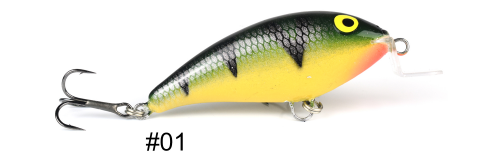 WOBLER SIEK KRĄP SR 7CM #01 9G PŁYWAJĄCY