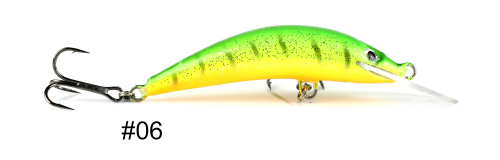 WOBLER SIEK SKORPION 7CM #06 6G PŁYWAJĄCY