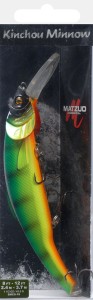 WOBLER MATZUO KINCHOW MINNOW  NATURAL PERCH CM 18 GR 85
