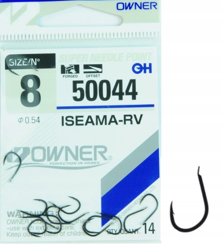 HACZYKI OWNER 50044 ISEAMA-RV CZARNE ROZ.4 SZT.13
