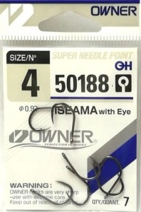 HACZYKI OWNER 50188 ISEAMA W/EYE ROZ.10 SZT9