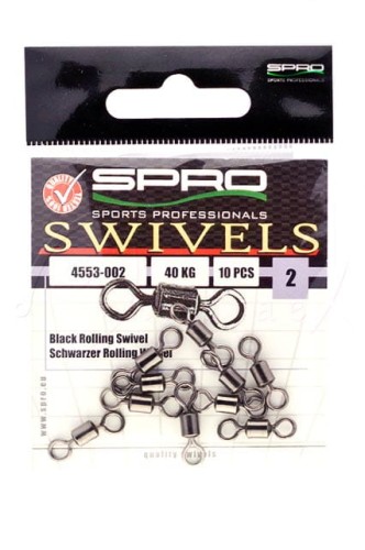 KRĘTLIK SPRO ROLLING SWIVEL NR 1 SZT 10