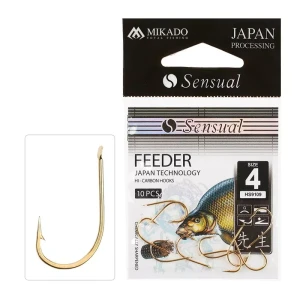 HACZYKI MIKADO SENSUAL FEEDER GOLD ROZ.6 SZT.10