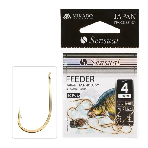 HACZYKI MIKADO SENSUAL FEEDER GOLD ROZ.6 SZT.10