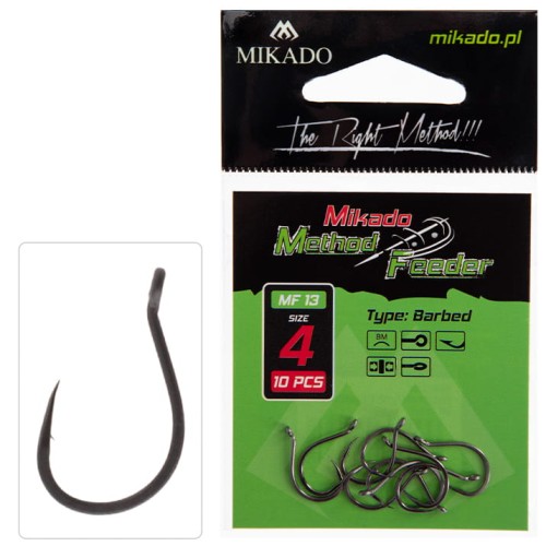 HACZYKI MIKADO METHOD FEEDER MF13 ROZ.14 SZT,10