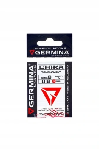 HACZYKI GERMINA CHIKA TOURNAMENT RED ROZ.16 SZT.10