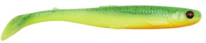 GUMA SAVAGE GEAR SLENDER SCOOP SHAD 9CM 4G GREEN YELLOW
