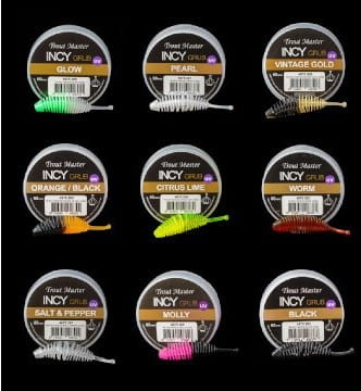 GUMA TROUT MASTER INCY GRUB 60MM MOLLY
