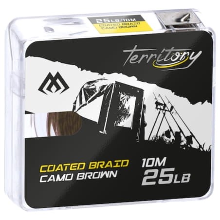 PLECIONKA MIKADO W OTULINIE COATED BRAID CAMO GREEN 35 LB 10 M CB35/CG