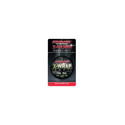 PLECIONKA STARBAITS X-WRAP SOFT COATED 25LB 15M