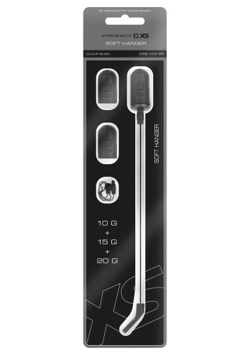 HENGER STRATEGY XS SOFT HANGER BLACK