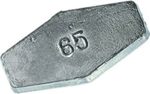 CIĘŻAREK JAXON PRZELOTOWY PŁASKI 25G