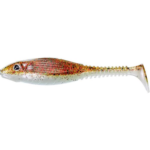 GUMA GUNKI GRUBBY SHAD 8,5CM BROWN SUGAR GREEN $ RED FLK