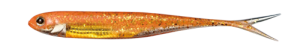 GUMA FISH ARROW SPLIT 5` GLOW ORANGE/SILVER