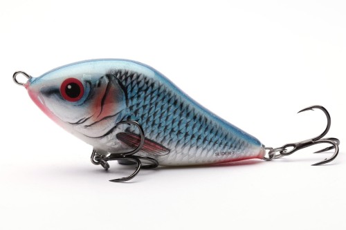 WOBLER SALMO SLIDER12 BLEEDING BLUE SHAD 12CM 70G TONĄCY