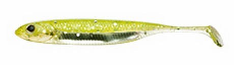 GUMA FISH ARROW FLASH J SHAD SW 4 #102 CHART SILVER