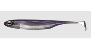 GUMA FISH ARROW FLASH J SHAD SW 4` #122 KEIMURA PURPLE SILVER