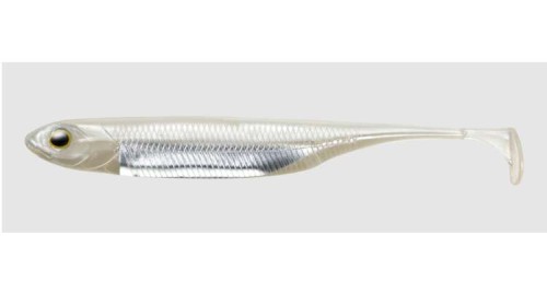 GUMA FISH ARROW FLASH J SHAD SW 4` #109 GLOW/SILVER