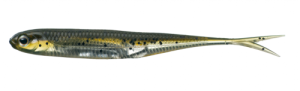 GUMA FISH ARROW FLASH-J SPLIT3` #01 GREEN PUMPKIN SILVER