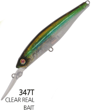 WOBLER ABYSS 90 CLEAR REAL BAIT