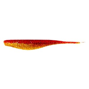 GUMA DAMIKI 2TONE ARMOR SHAD RED GOLD