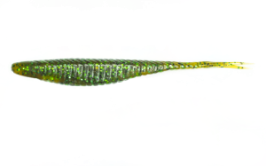 GUMA DAMIKI ARMOUR SHAD 5` ROOT BEER POP GRN