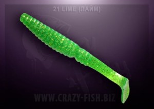 GUMA CRAZY FISH SCALP MINNOW 100MM KOLOR