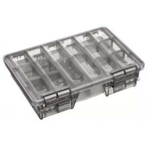 PUDEŁKO PLANO TWO-TIER ORGANIZER MEDIUM SMOKE