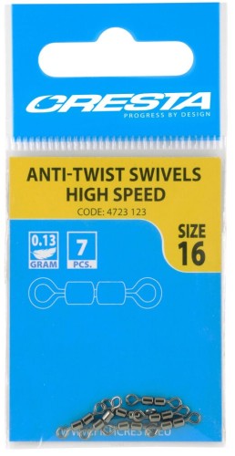 KRĘTLIKI CRESTA ANTI-TWIST SWIVELS HIGH SPEED #20