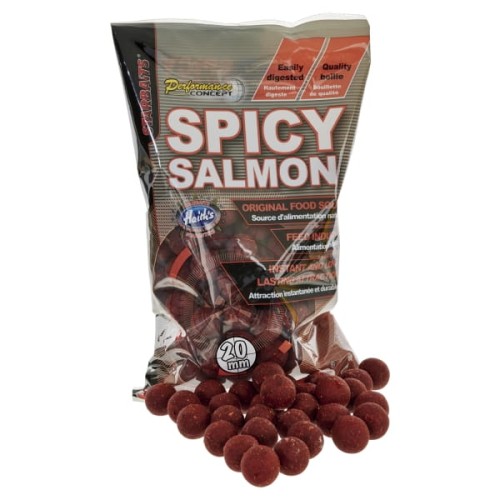 KULKI STARBAITS PC SPICY SALMON 20MM 800GR