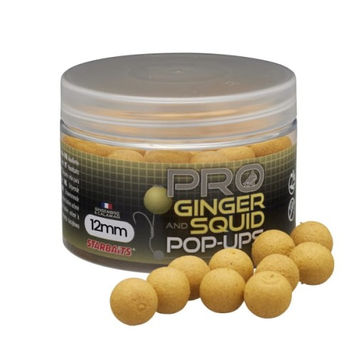 POP UP STARBAITS PRO GINGER SQUID 12MM 50GR