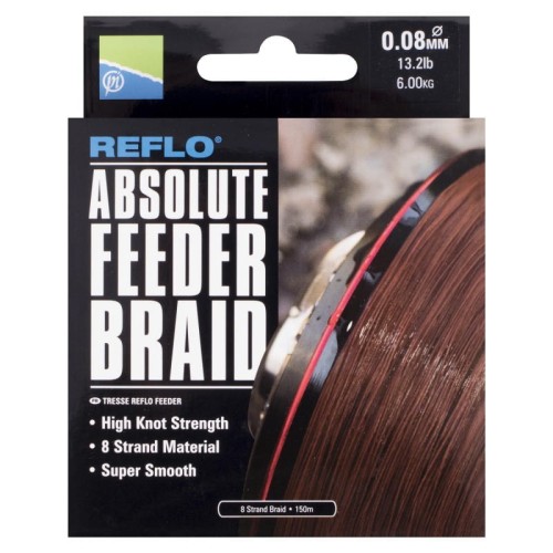 PLECIONKA PRESTON ABSOLUTE FEEDER BRAID 0,08MM 6KG