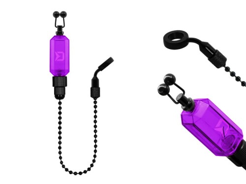 SYGNALIZATOR BRAŃ DELPHIN CUBIX CHAIN PURPUROWY
