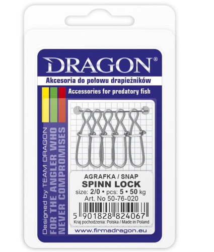 AGRAFKA DRAGON SPINN LOCK #6 17KG
