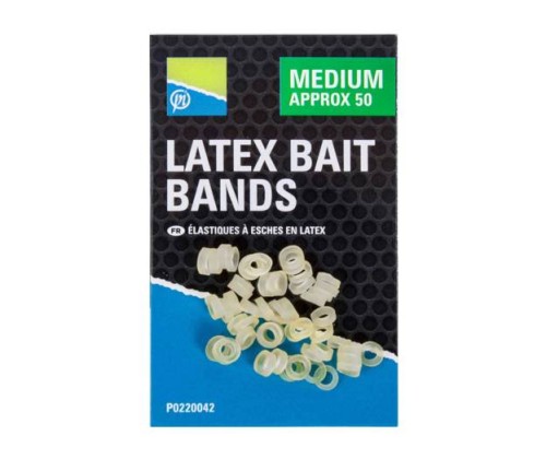GUMKI PRESTON LATEX BAIT BANDS RZM S