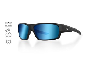 OKULARY WESTIN W6 SPORT 10 MATTE BLACK LB SMOKE LM BLUE AR BLUE
