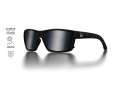 OKULARY WESTIN W6 STREET 100 MATTE BLACK LB SMOKE LM SILVER FLASH AR BLUE