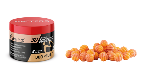 WAFTERS MATCH PRO 3D WORMS DUO PELLET 8MM 20G