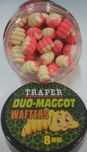 WAFTERS TRAPER DUO MAGGOT 8mm/25g OCHOTKA/BIAŁE ROBAKI