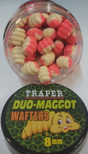 WAFTERS TRAPER DUO MAGGOT 8mm/25g OCHOTKA/BIAŁE ROBAKI