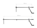 RAMIĘ DELPHIN FEEDER REAXE PROLIXARM 110-210CM