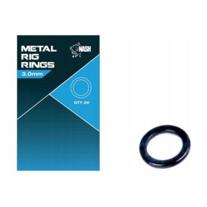 KÓŁKA ŁĄCZNIKOWE NASH METAL RIG RINGS 3,00MM