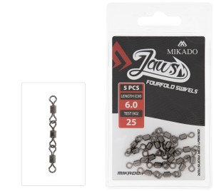 KRĘTLIK MIKADO JAWS TRIPLE SWIVELS 25G